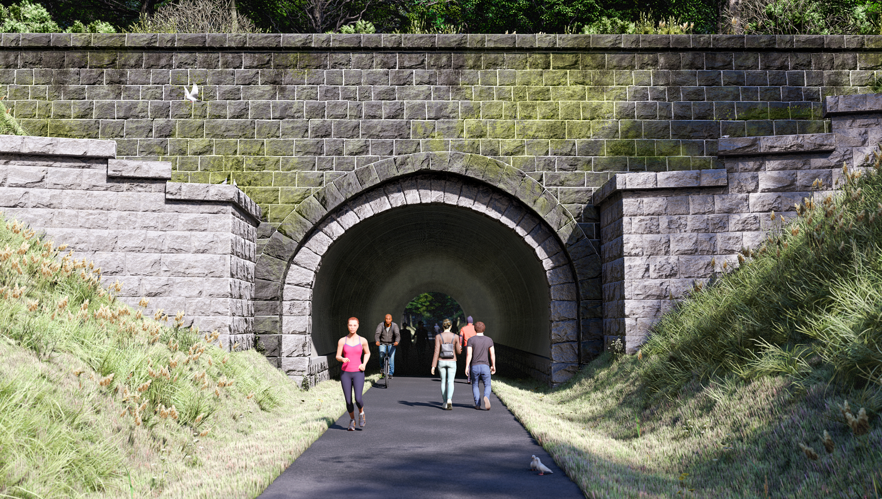 Barnesville Tunnel Rendering